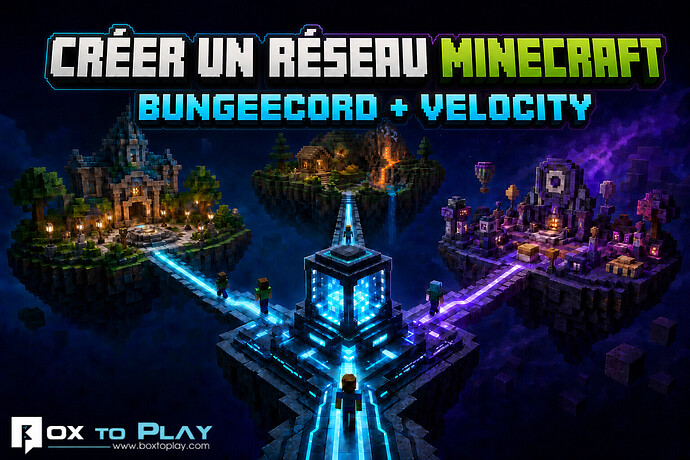 BungeeCord et Velocity : créer un réseau Minecraft
