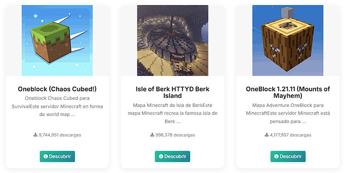 Mapas populares de Minecraft disponibles con instalación automática
