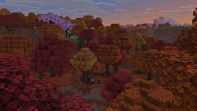 The Dappled Forest and its poplars in vibrant autumn colors