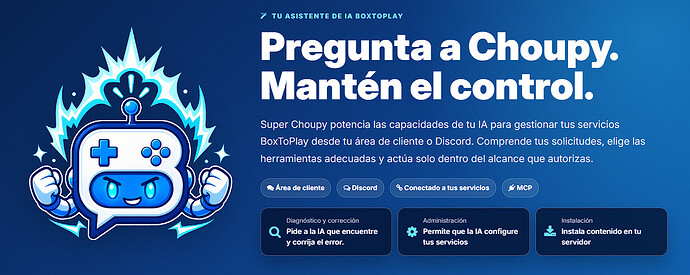 Super Choupy: pregunta a Choupy, mantén el control