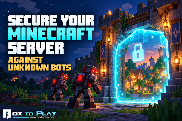 Secure Your Minecraft Server Against Unknown Bots