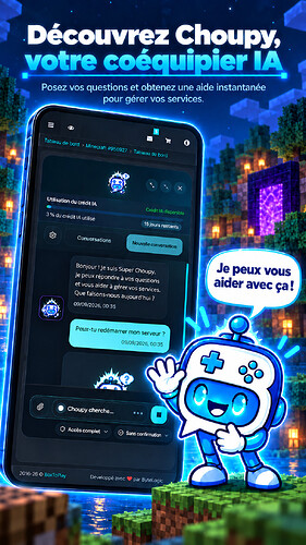 Assistant IA Choupy dans l'application mobile BoxToPlay
