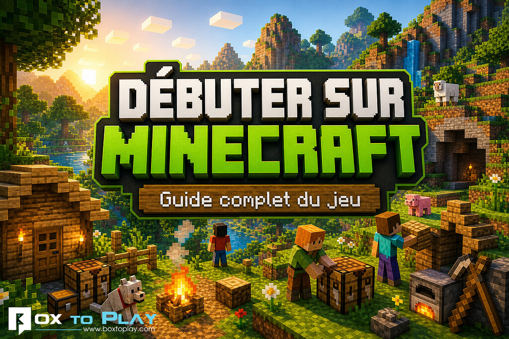 Débuter sur Minecraft : le guide complet pour bien commencer