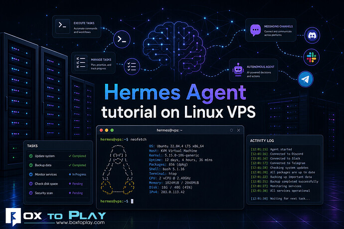 How to install Hermes AI Agent on a Linux VPS