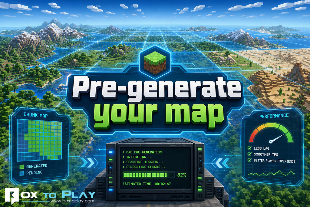 Chunky Minecraft: pre-generate your map and reduce lag