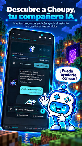 Asistente de IA Choupy dentro de la aplicación móvil BoxToPlay
