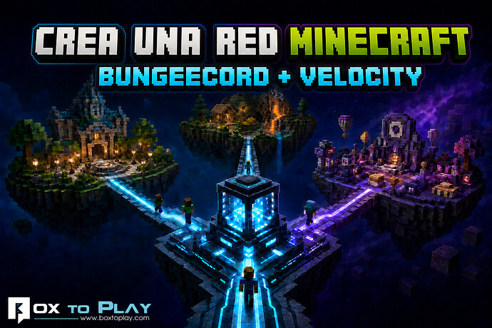 BungeeCord y Velocity: crea una red de Minecraft