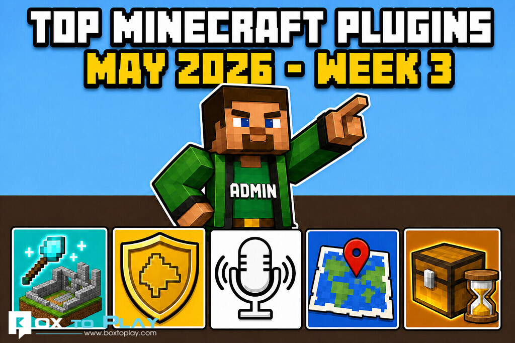 Top Minecraft plugins of May 2026: our week 3 selection