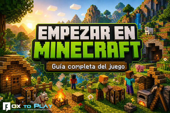 Empezar en Minecraft: guía completa para principiantes