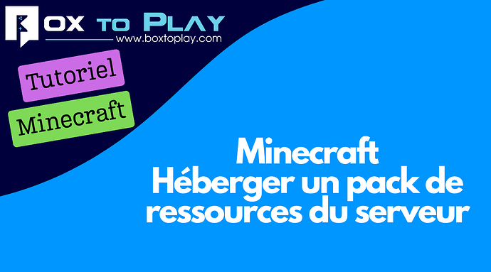 Utiliser un resource pack serveur sur votre serveur Minecraft