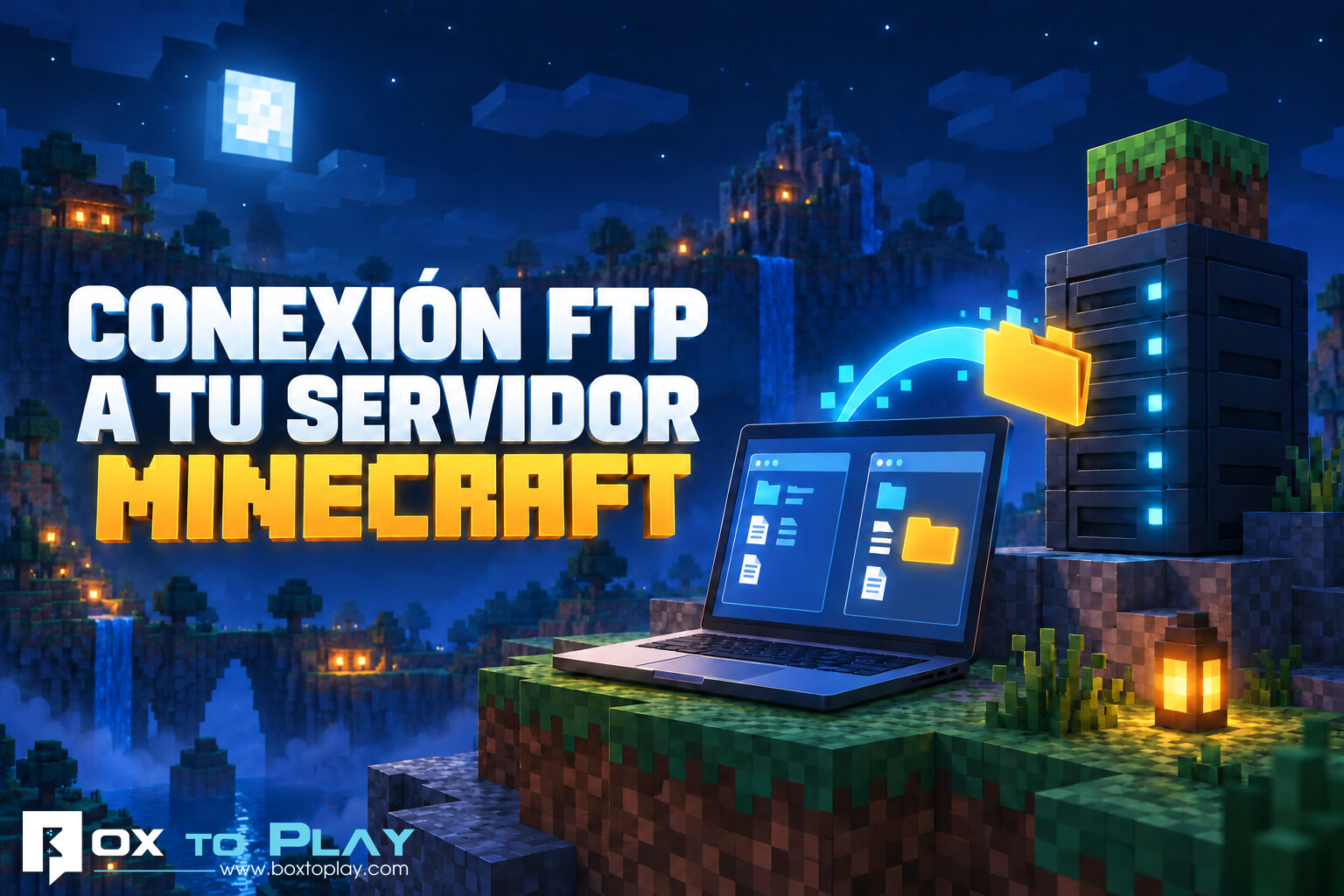 Cómo conectarse con un programa FTP a tu servidor de Minecraft