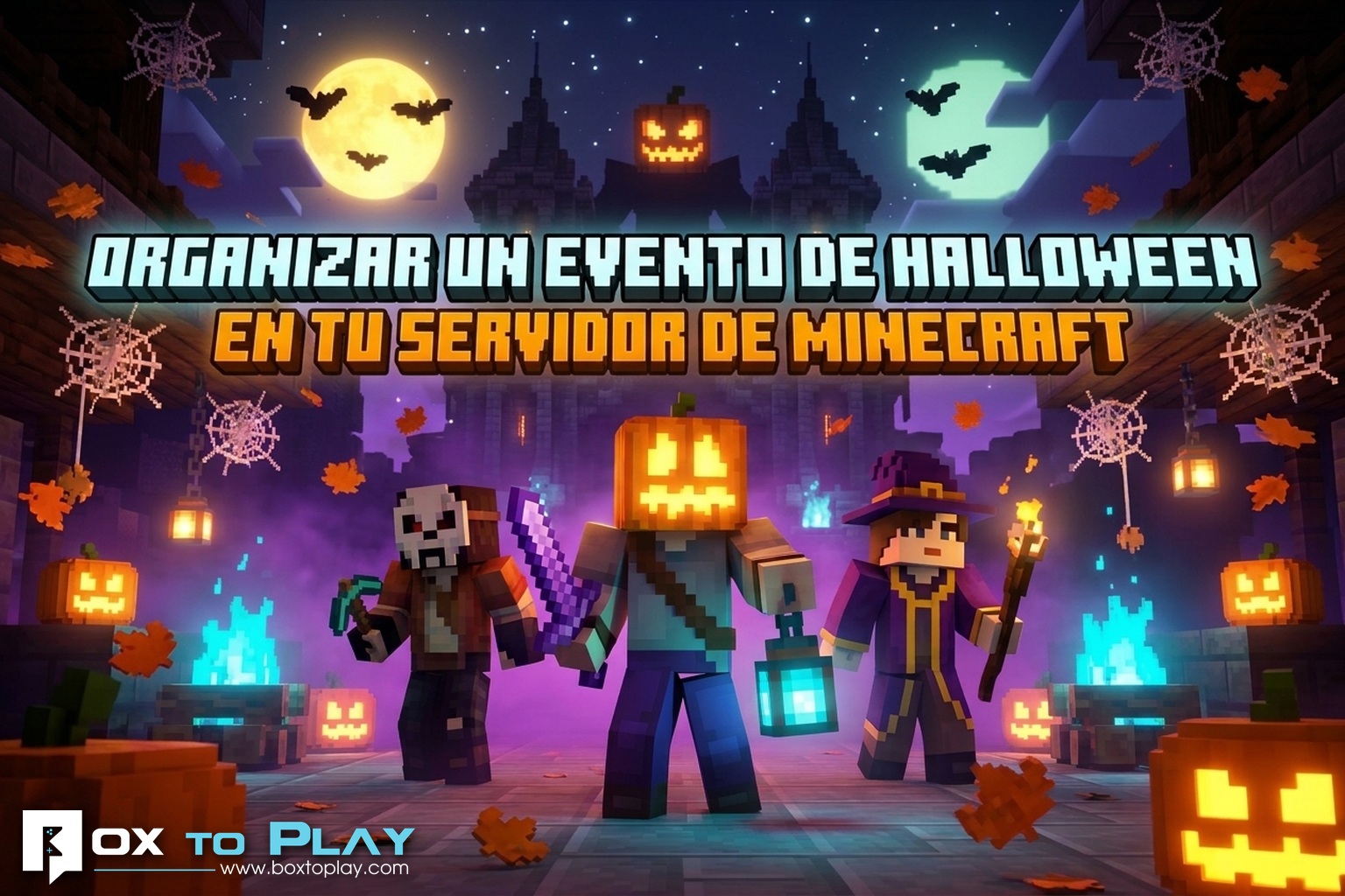 Cómo organizar un evento de Halloween en tu servidor de Minecraft