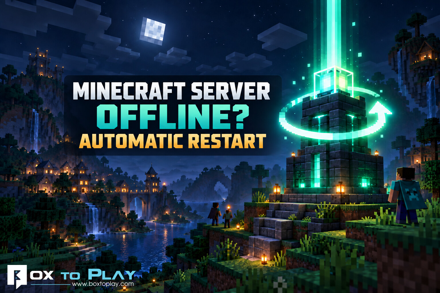 Minecraft server offline? Restart it automatically