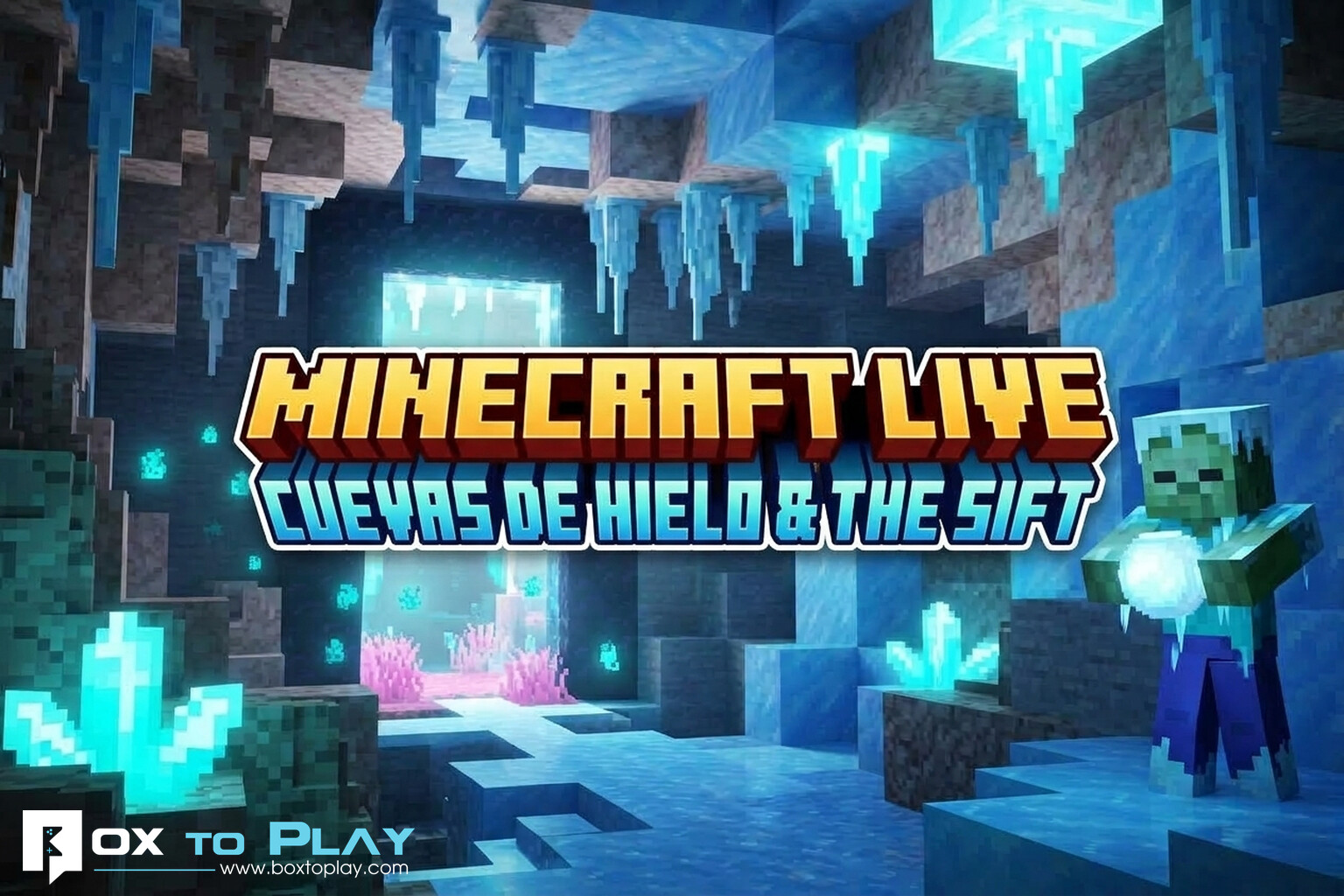 Minecraft Live 2026: Ice Caves, zombi congelado y la dimensión The Sift