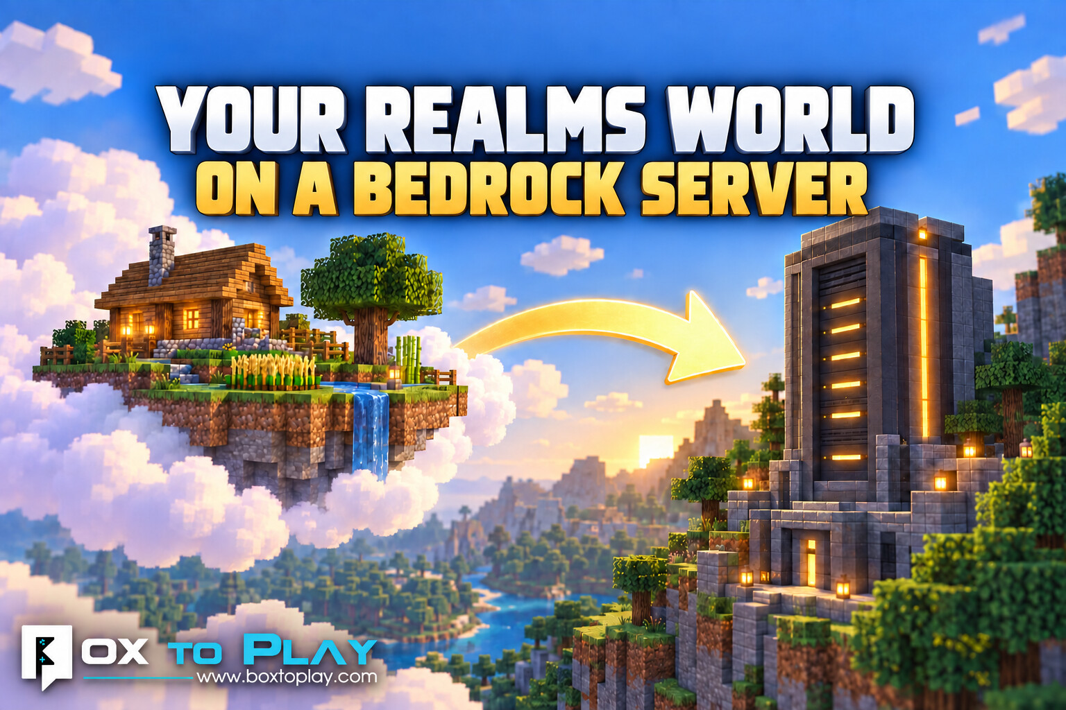 Move Your Realms World to a Minecraft Bedrock Server