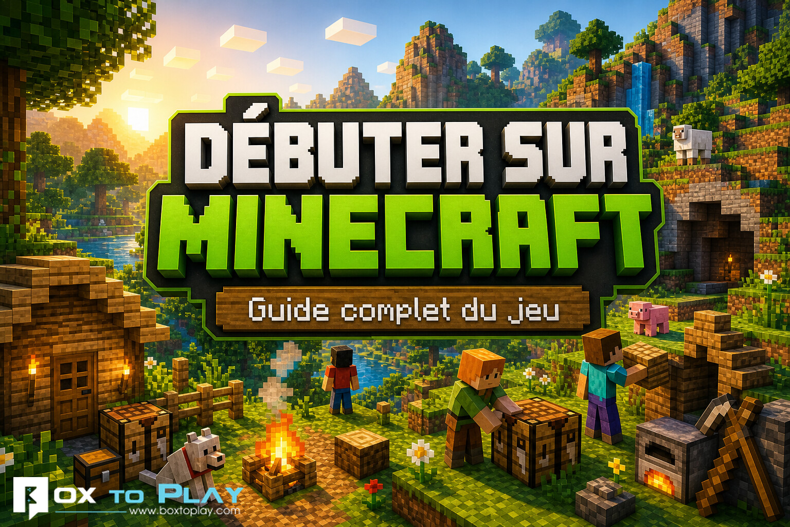 Débuter sur Minecraft : le guide complet pour bien commencer