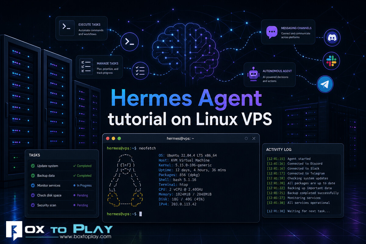 How to install Hermes AI Agent on a Linux VPS