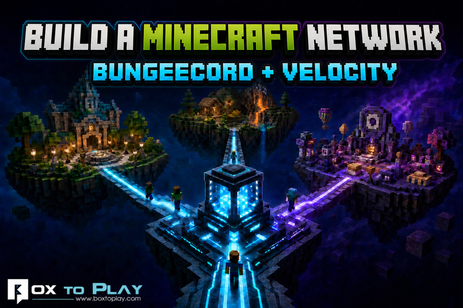 BungeeCord and Velocity: Build a Minecraft Network