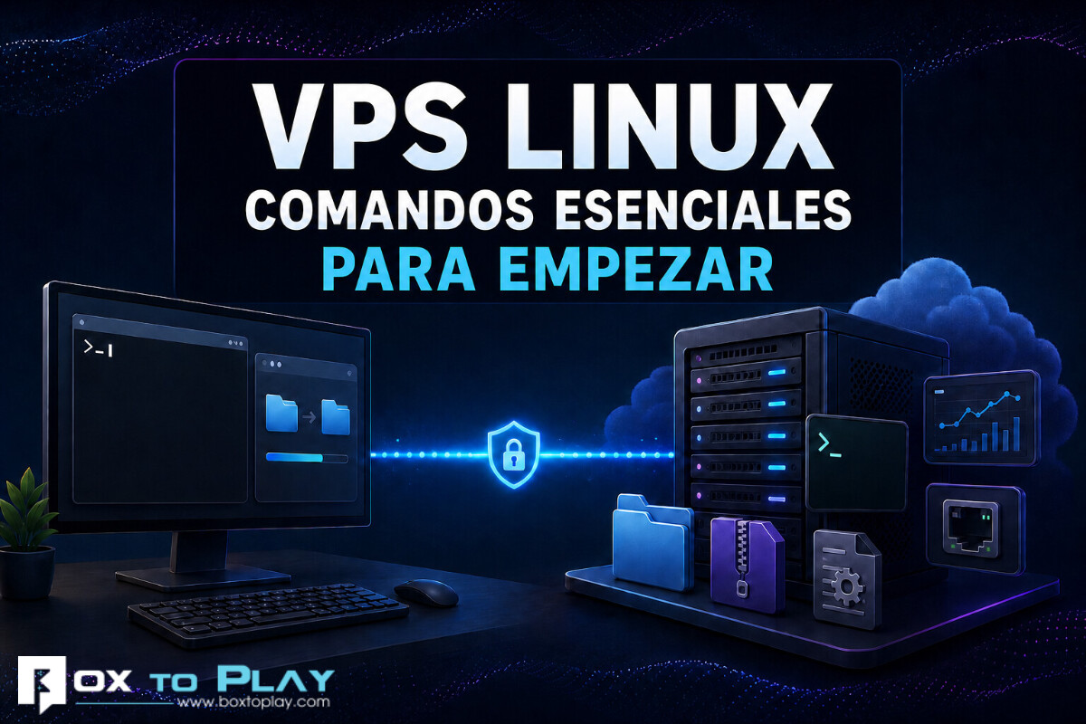 VPS Linux: comandos esenciales para empezar
