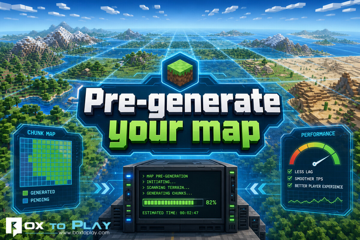 Chunky Minecraft: pre-generate your map and reduce lag