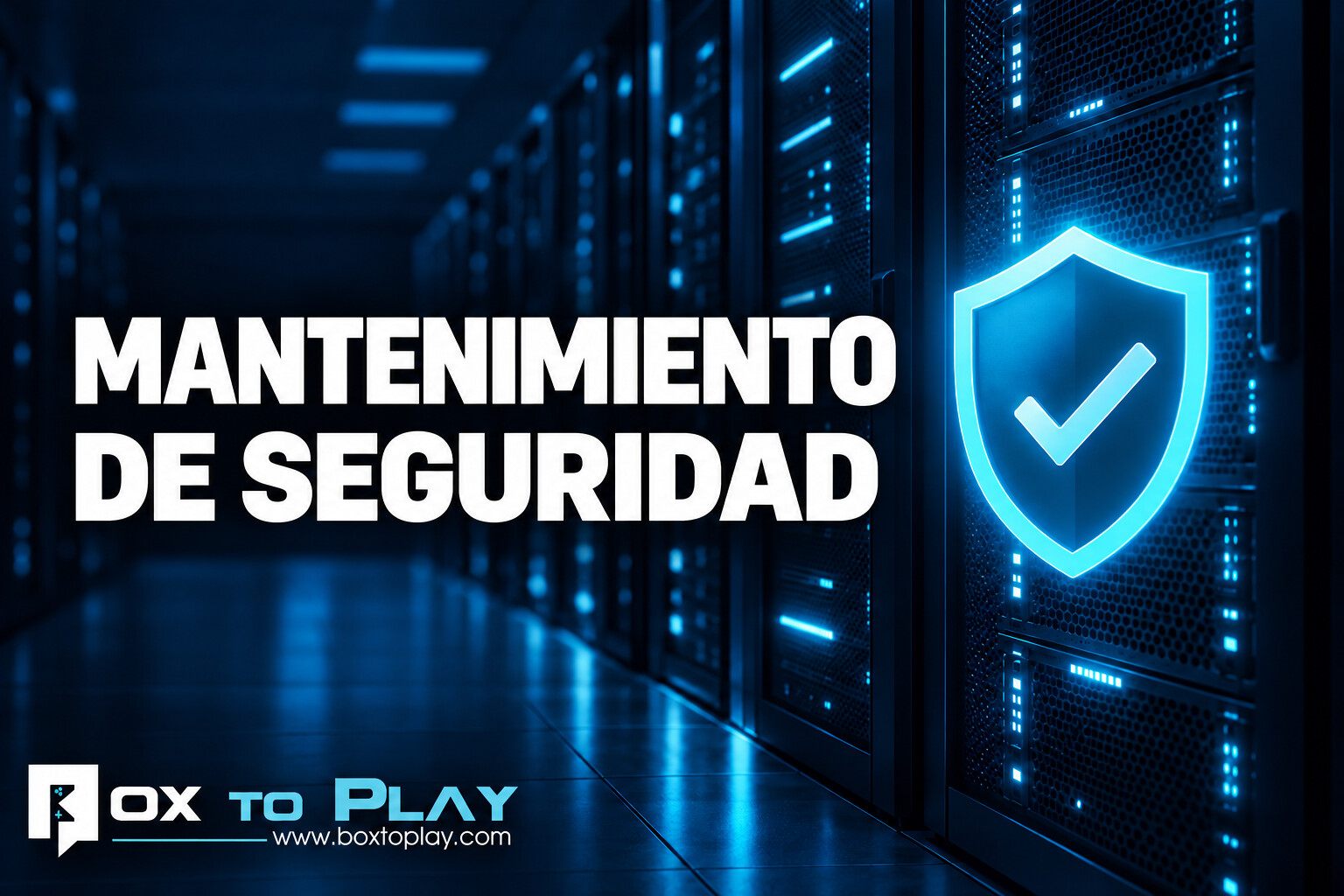 Mantenimiento de seguridad: breves interrupciones