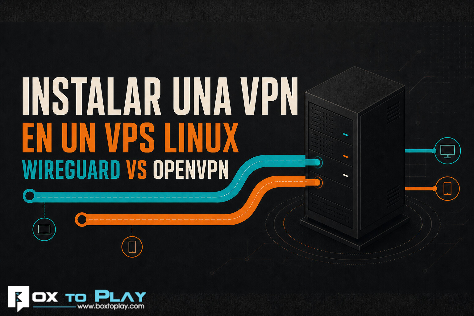 Instalar una VPN en un VPS Linux: WireGuard vs OpenVPN