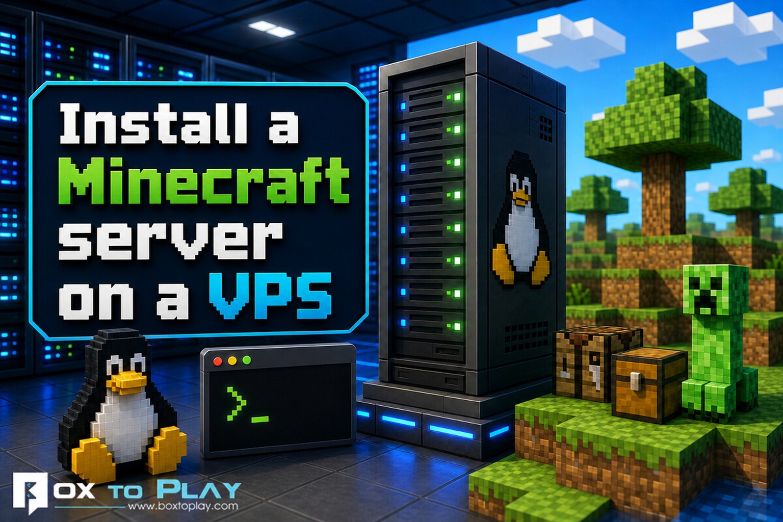 How to Install a Minecraft Server on a Linux VPS: Vanilla, Paper and NeoForge