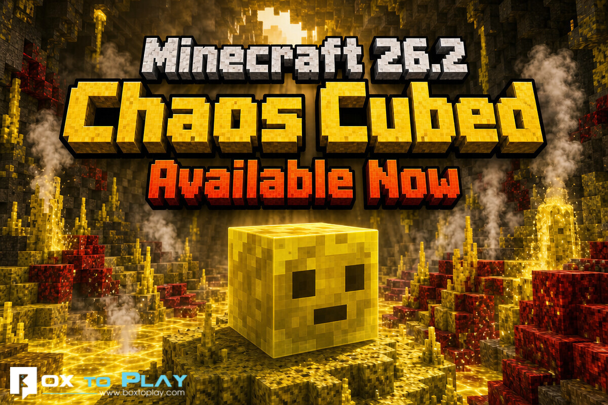 Minecraft 26.2 Chaos Cubed is now available