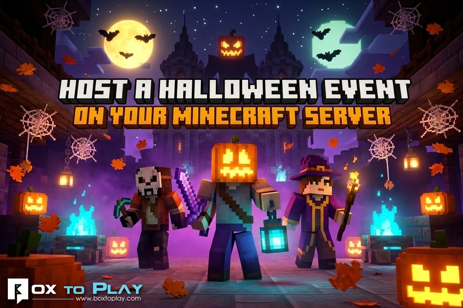 How to host a Halloween event on your Minecraft server