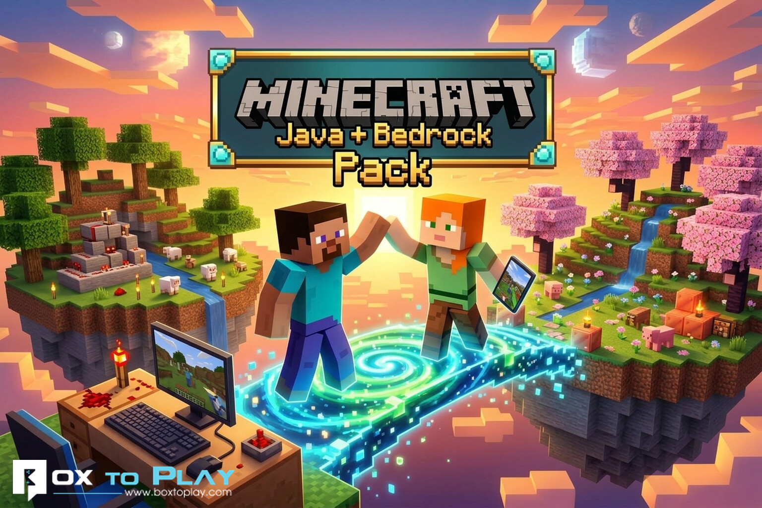 Minecraft Java + Bedrock pack: turnkey crossplay on your server