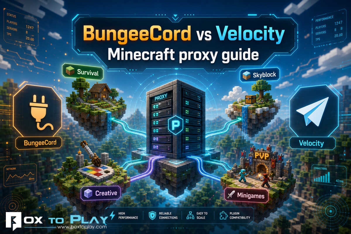 BungeeCord vs Velocity: Which Minecraft Proxy to Choose?