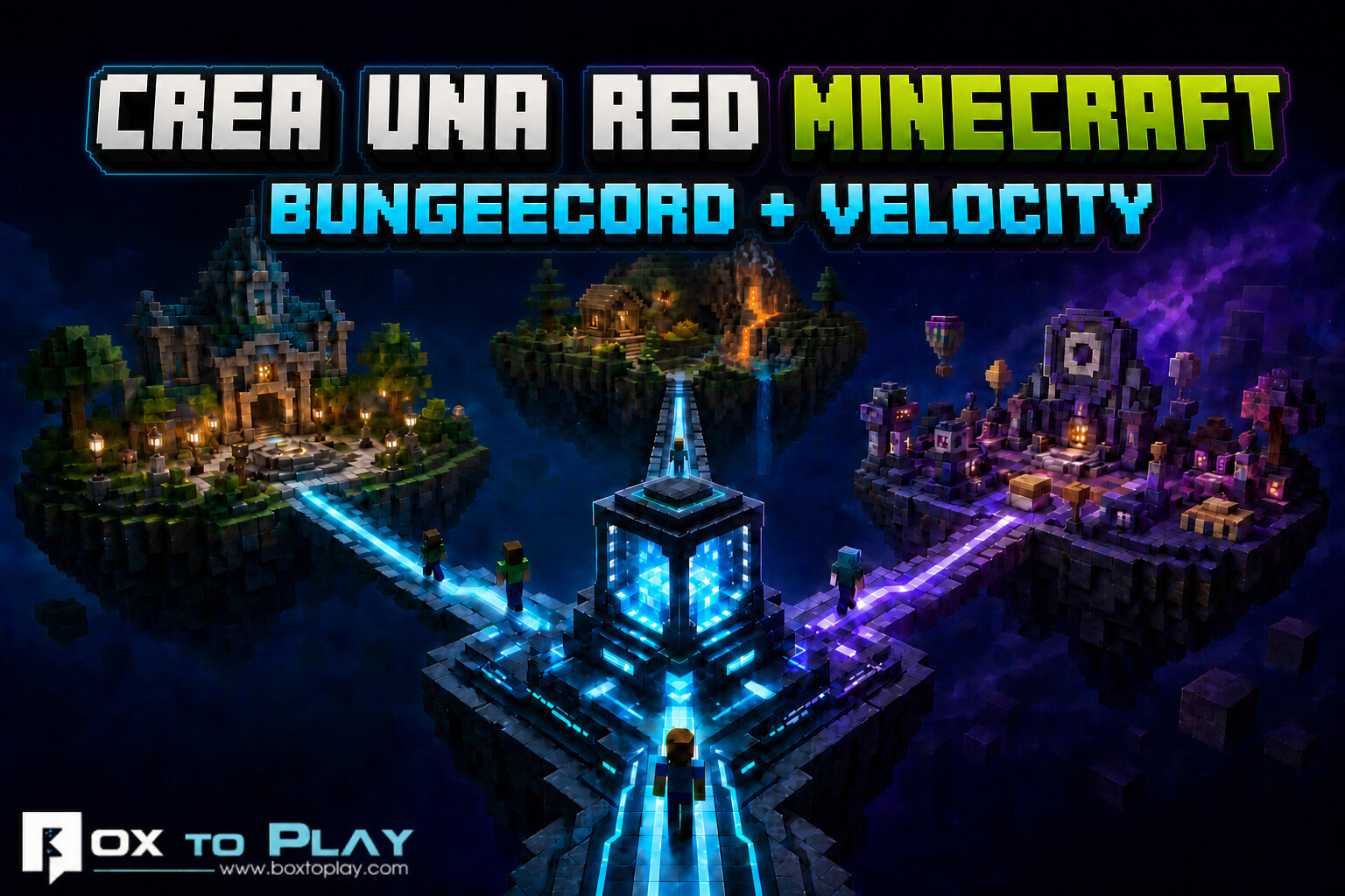 BungeeCord y Velocity: crea una red de Minecraft