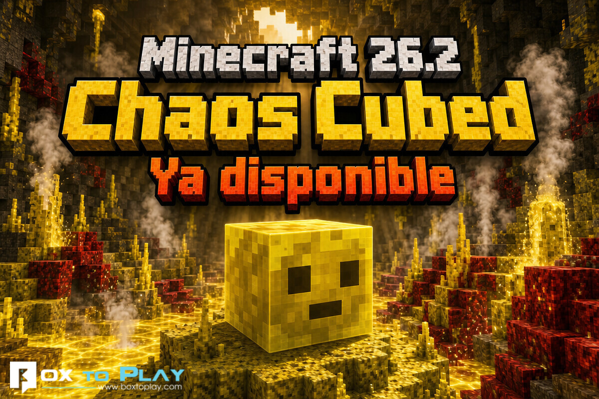 Minecraft 26.2 Chaos Cubed ya está disponible