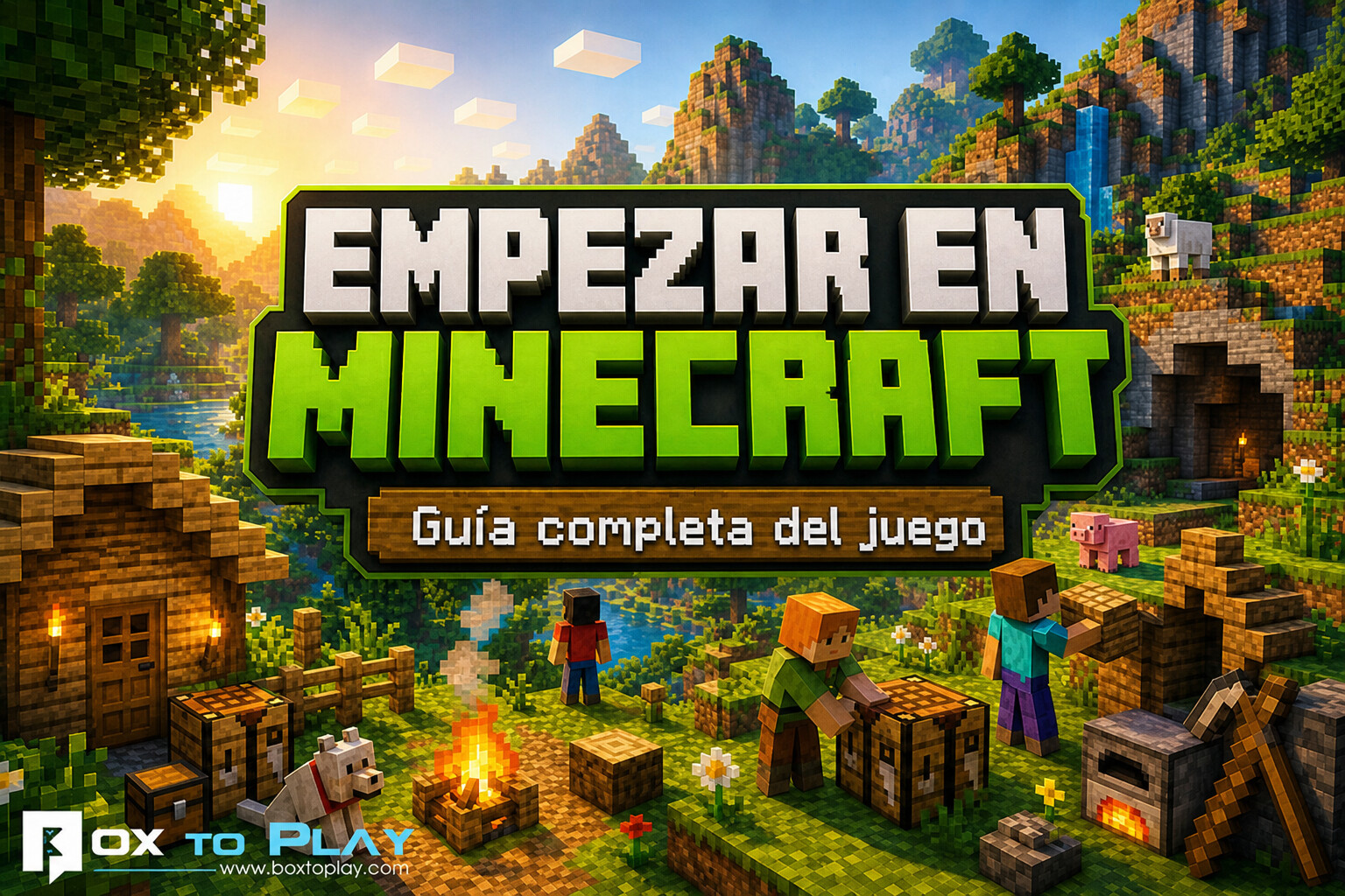 Empezar en Minecraft: guía completa para principiantes