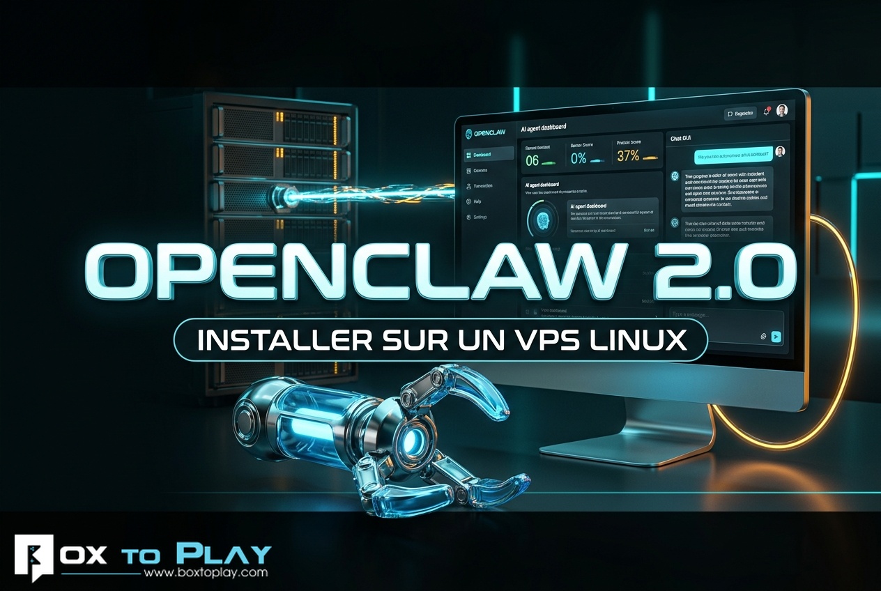 Installer OpenClaw 2.0 sur un VPS Linux et connecter son interface PC